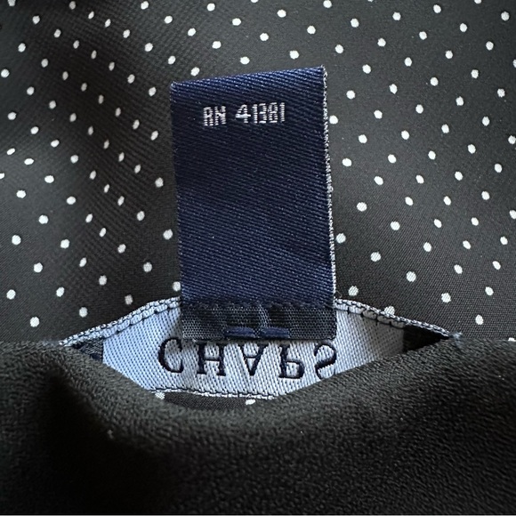 NWT Chaps polka dot ruffle dress skirt Small - Picture 4 of 7